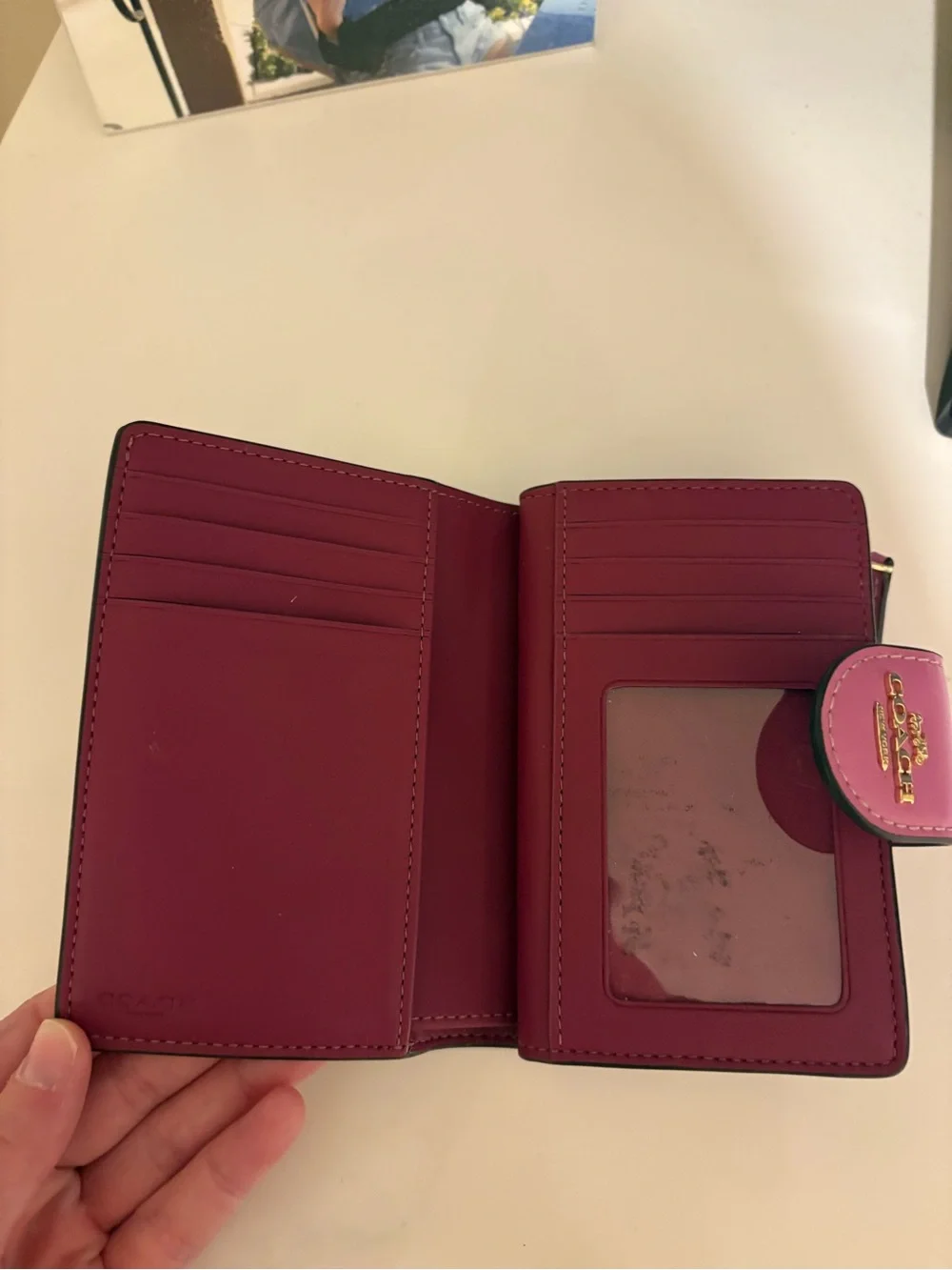 Coach wallet great